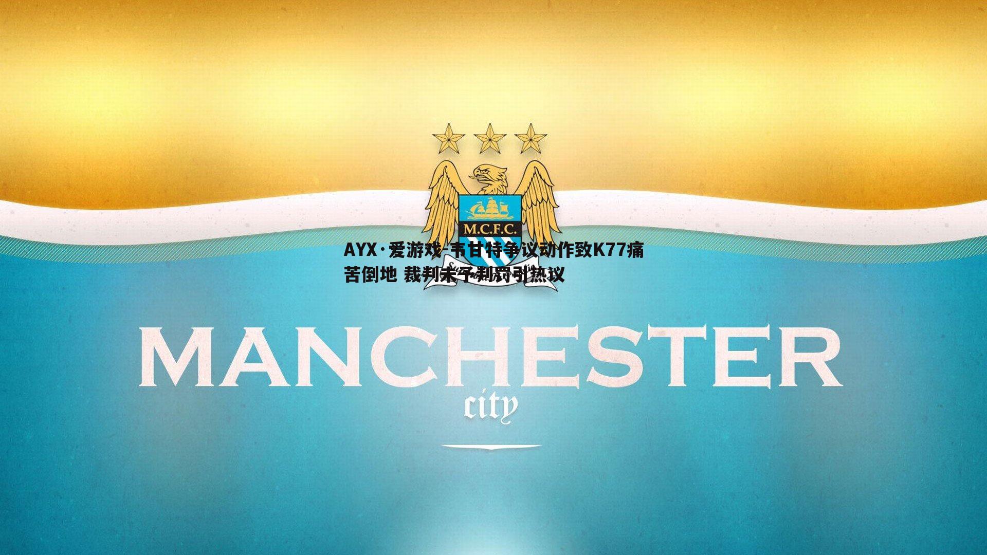 AYX·爱游戏-韦甘特争议动作致K77痛苦倒地 裁判未予判罚引热议