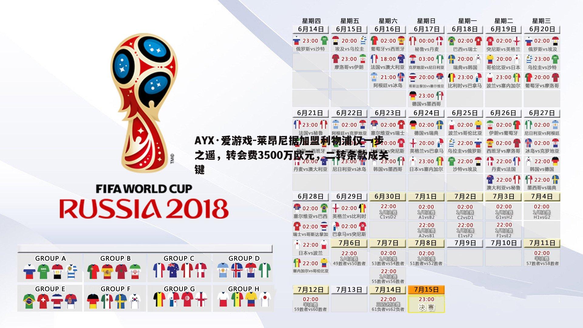 AYX·爱游戏-莱昂尼据加盟利物浦仅一步之遥，转会费3500万欧元，二转条款成关键